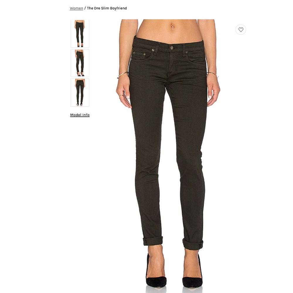 Rag & Bone The Dre Slim Fit Boyfriend Jeans